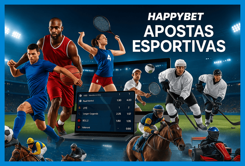Apostas esportivas no cassino online HAPPYBET