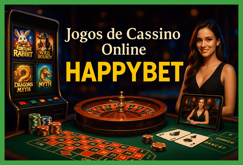 Jogos de cassino online inovadores e emocionantes na HAPPYBET