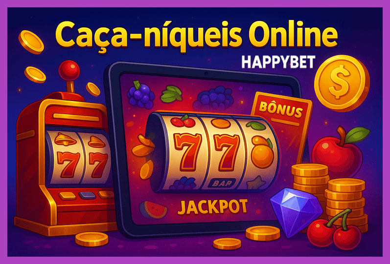 Explore o mundo das slot machines no HAPPYBET Casino